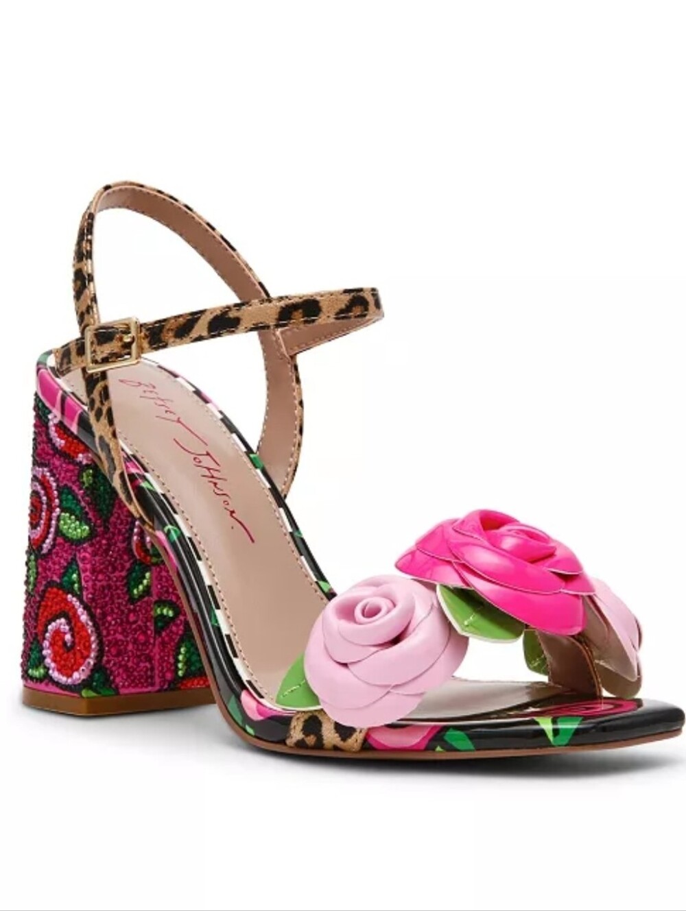 🌸▪️Betsey Johnson▪️ Women's Haddley Open Toe Dress Sandals - Picture 1 of 5
